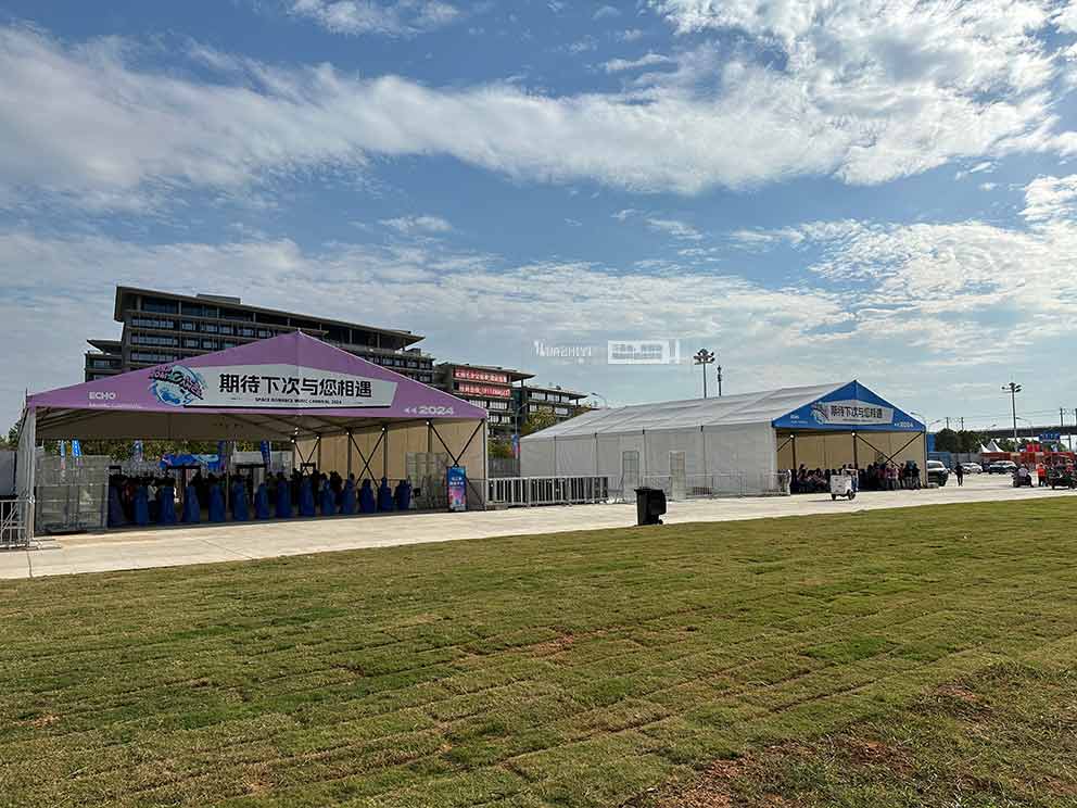 大型音樂(lè)節(jié)篷房搭建要多久？鄭州音樂(lè)節(jié)篷房租賃說(shuō)清楚